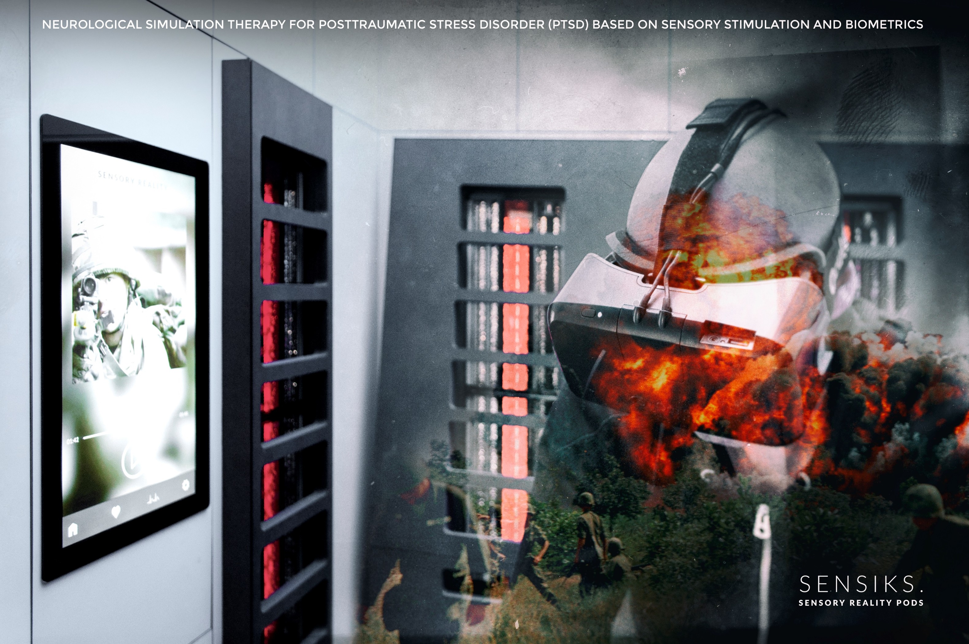 Multisensory Immersive Virtual Reality for PTSD Treatment – SENSIKS INRS